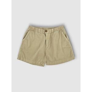 Chubbies USA The Classics 5" Elastic Waist Cotton Chino Shorts in Khaki Medium
